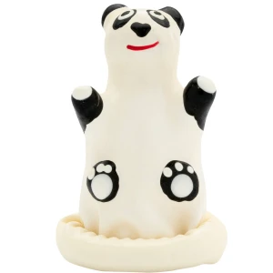 CONDOMERIE - RÄCZNIE MALOWANE NOWOÅCI PREZERWATYWY MODEL PANDA 1